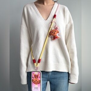 🍒Handmade 3-in-1 Lanyard Crossbody | Wrist Phone Strap